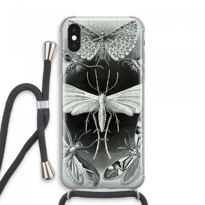 Haeckel Tineida: iPhone XS Max Transparant Hoesje met koord