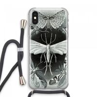 Haeckel Tineida: iPhone XS Max Transparant Hoesje met koord