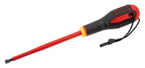 Bahco Schroevendraaierset ERGO™ | met Kevlar-koord | geïsoleerd | VDE | driecomponentengreep | gleuf | 0.5 mm x 3 mm x 100 mm - TAHBE-8220S