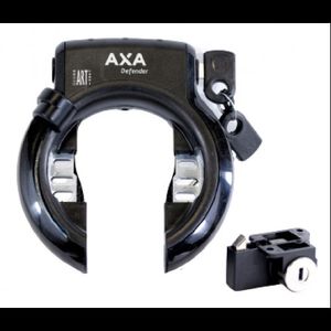 Axa defender slot met shimano steps accu slot zwart