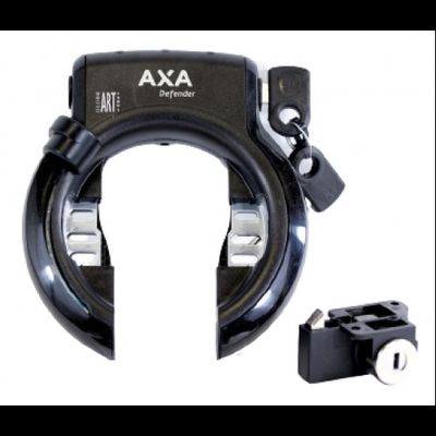 Axa defender slot met shimano steps accu slot zwart