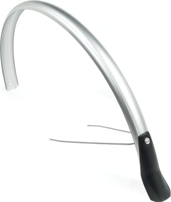 Batavus Eurofender snello achterspatbord 28" 51mm breed, kleur: zilver kunststof