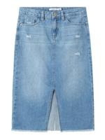 Name it zomer jeans rok lang - licht blauw denim - NkfKat Name it zomer jeans rok lang - licht blauw denim - NkfKat
