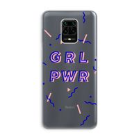GRL PWR: Xiaomi Redmi Note 9 Pro Transparant Hoesje