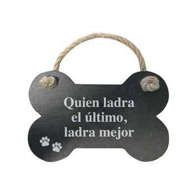 Ophangdecoratie Magnet & Steel Quién ladra el último, ladra mejor Bot Raad van bestuur Touw