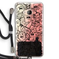 Vexx Black City : HTC U Play Transparant Hoesje met koord Vexx Black City : HTC U Play Transparant Hoesje met koord