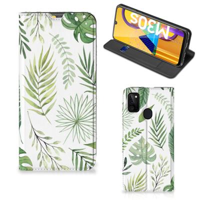 Samsung Galaxy M30s | M21 Smart Cover Leaves