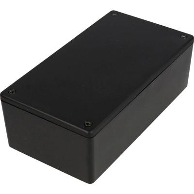 Hammond Electronics 1591XXUSFLBK Behuizing 123 x 123 x 57 ABS kunststof Zwart 1 stuk(s)