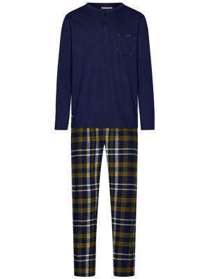 Heren pyjama ruiten Pastunette