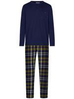 Heren pyjama ruiten Pastunette