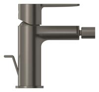 Bidetmengkraan GROHE Lineare New S-Size M/Waste Hard Graphite Geborsteld