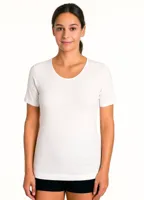 HL-tricot dames T-shirt korte mouw Timeless - 100% katoenen vrouwen ondershirt - Naadloos