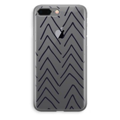 Marrakech Arrows: iPhone 8 Plus Transparant Hoesje