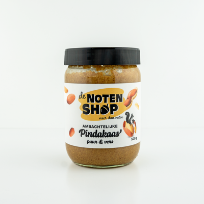 Pindakaas vers vliespinda's 500 gram Pindakaas vers vliespinda's 500 gram