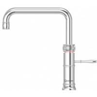 Quooker Classic Fusion Square Keukenkraan - Kokend - Warm & Koud Water - Kindveilige Dubbeldruk - Chroom