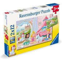 Ravensburger Puzzel Prince Princess 2x12 stukjes