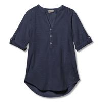Royal Robbins Oasis Tunic II 3/4 Sleeve Shirt Dames Navy S