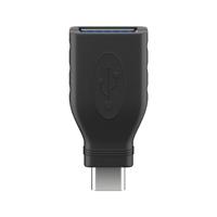 USB 3.2 GEN 1 (USB 3.0) Adapter - USB-C naar USB-A - 5Gbit/s - USB adapter - Zwart