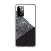 Combinatie marmer: Samsung Galaxy A72 Transparant Hoesje