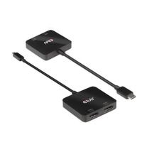 Club 3D USB-C (male) naar Dual HDMI (female) 4k/60HZ MST Hub hdmi splitter CSV-1556 - thumbnail