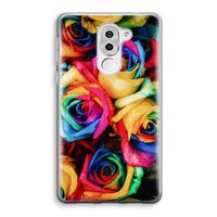 Neon bloemen: Honor 6X Transparant Hoesje