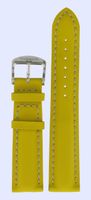 Horlogeband Tissot T600013020 Leder/Textiel Geel 20mm