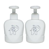 Bébé-jou Ollie Zeepdispenser 13x6cm Olifant licht grijs 6204118 - thumbnail