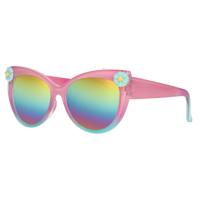 Spectrum zonnebril roze/blauw bloemtjes meisjes