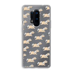 Ponys: OnePlus 8 Pro Transparant Hoesje