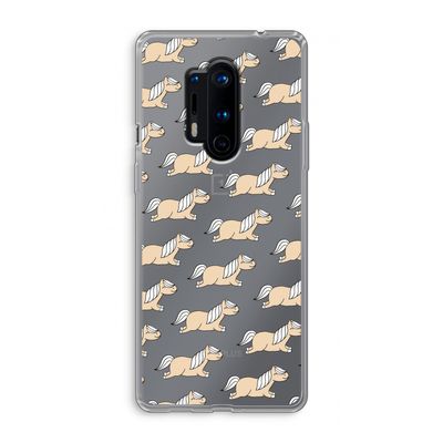 Ponys: OnePlus 8 Pro Transparant Hoesje