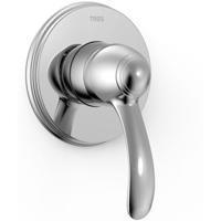 Douchekraan Tres Clasic | Inbouw | Mengkraan | Incl.Inbouwdeel | 1-weg | Vintage | Chroom