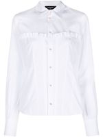 DSQUARED2 chemise Corset en coton - Blanc - thumbnail