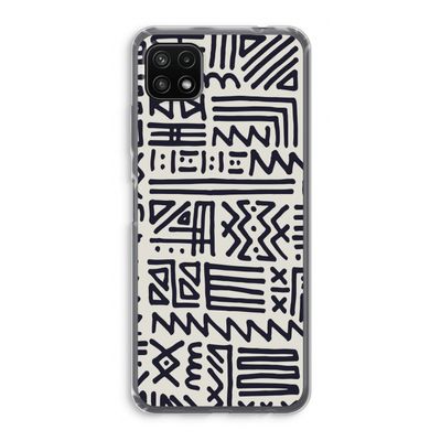 Marrakech print: Samsung Galaxy A22 5G Transparant Hoesje
