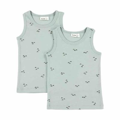 Trixie Baby set 2 singlets Mountains-140 Trixie Baby set 2 singlets Mountains-140