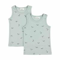 Trixie Baby set 2 singlets Mountains-140