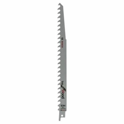 Zaagblad BOSCH S1542K Reciprozaag Koolstofstaal (2 Stuks)