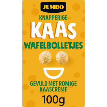 Jumbo Knapperige Kaas Wafelbolletjes 100 g
