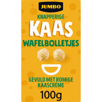 Jumbo Knapperige Kaas Wafelbolletjes 100 g