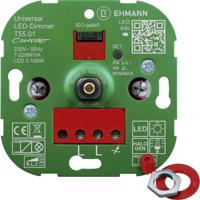 Ehmann 5500x0100 Draaidimmer Geschikt voor lampen: LED-lamp, Halogeenlamp, Gloeilamp - thumbnail