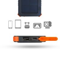 Xtorm Xtreme Power Pack, solar module, 5000 mAh Powerbank Zwart - thumbnail
