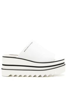 Stella McCartney sandales à plateforme - Blanc