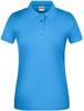 James & Nicholson JN873 Ladies´ Bio Workwear Polo - Aqua - M - thumbnail