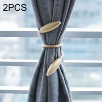 2 PC'S Fashion versieringen creatieve gordijn stropdas touw (beige) 2 PC'S Fashion versieringen creatieve gordijn stropdas touw (beige)