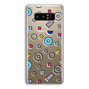 8-bit N°9: Samsung Galaxy Note 8 Transparant Hoesje