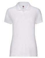 Fruit Of The Loom F517 Ladies´ 65/35 Polo - White - M