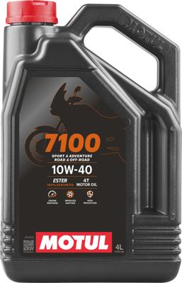 MOTUL 10W-40 synthetisch 7100, Motorolie 4T, 4 liter