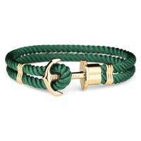 Armband Paul Hewitt PH-PH-N-G-G Groen - Maat: 20,5 cm Armband Paul Hewitt PH-PH-N-G-G Groen - Maat: 20,5 cm