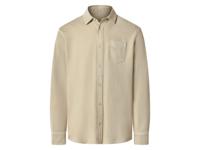 esmara Men Denim heren overhemd (Beige, XXL)