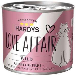 Hardys Love Affair wild natvoer kat (blik) 6 x 200 g