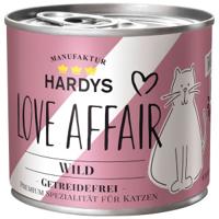 Hardys Love Affair wild natvoer kat (blik) 6 x 200 g